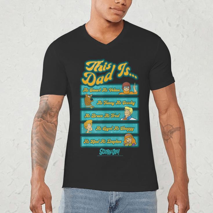 Scooby-Doo Father's Day Vintage Group Shot This Dad Is Men's V-Neck T-Shirt