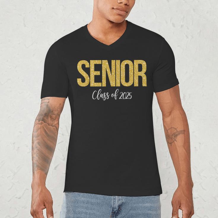 Senior 2025 Graduation Class Of 2025 Senior Men Women Men's V-Neck T-Shirt