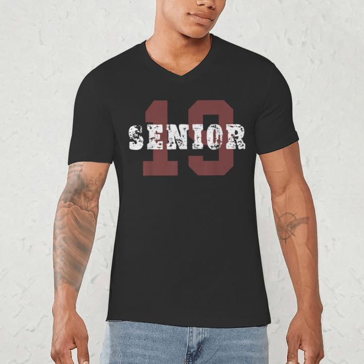 Senior Class Of 2019 Graduation Graduate School Men's V-Neck T-Shirt