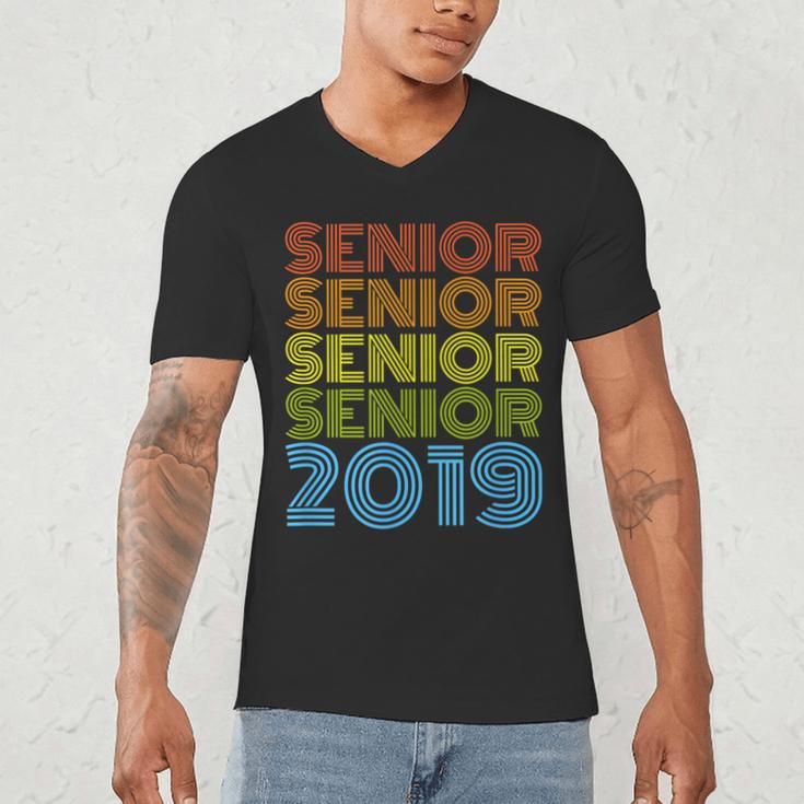 SENIOR CLASS 2019SHIRT High School Graduation Men's V-Neck T-Shirt