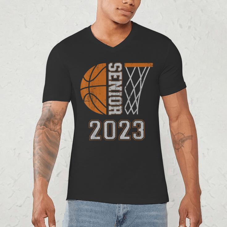 Senior Class Of 2023 Graduation Basketball Team Graduate Men's V-Neck T-Shirt