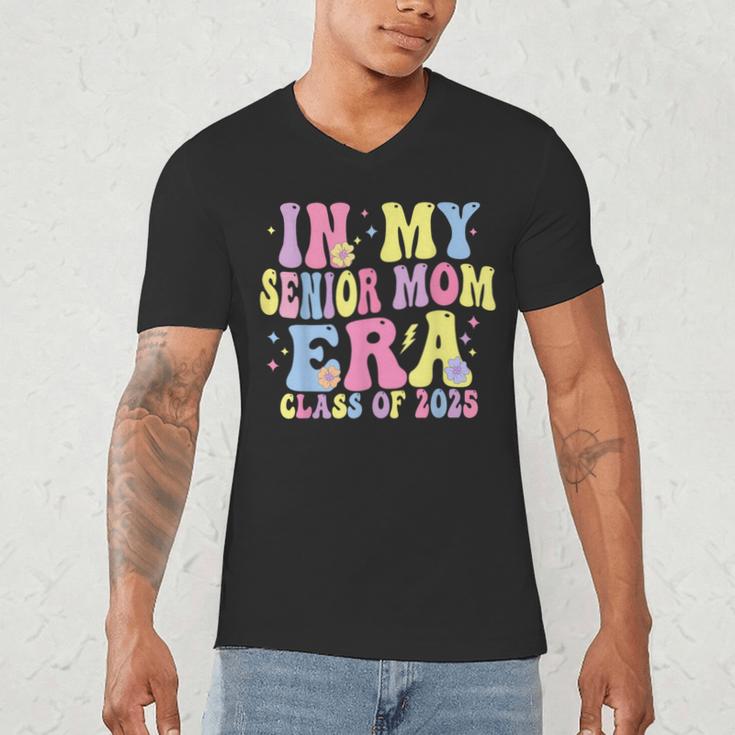 In My Senior Era Mom Class Of 2025 Senior 2025 Graduation Men's V-Neck T-Shirt