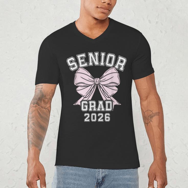 Senior Grad 2026 Class Of 2026 Senior Graduation 2026 Men's V-Neck T-Shirt