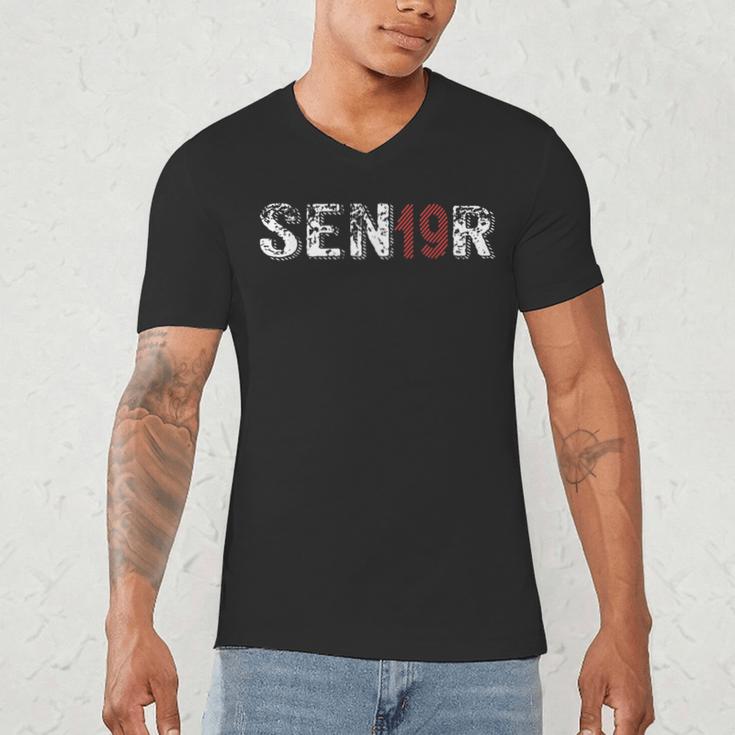 Senior Grad Shirt-Senior Class Of 2019 Graduation Shirt Men's V-Neck T-Shirt