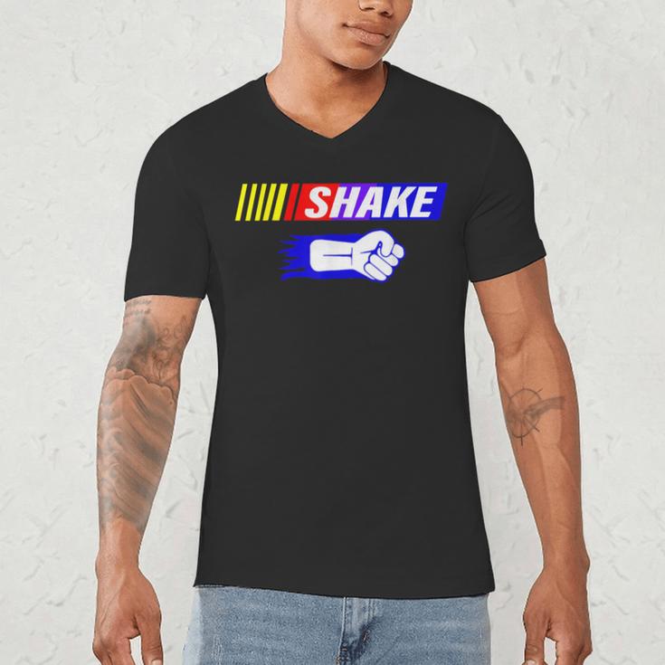 Shake And Bake Family Lover Dad Daughter Son Matching Men's V-Neck T-Shirt