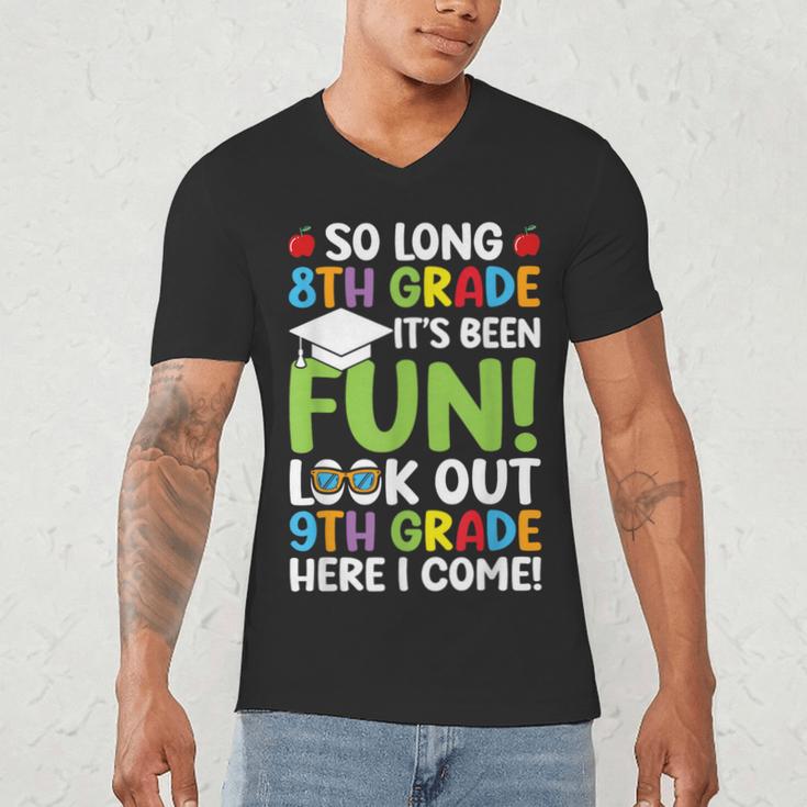 So Long 8th Grade 9th Grade Here I Come Graduation Men's V-Neck T-Shirt