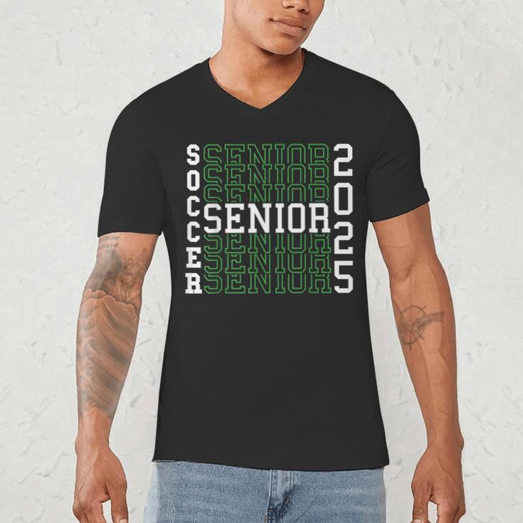 Soccer Senior Night Soccer Senior 2025 Graduation 45 Men's V-Neck T-Shirt