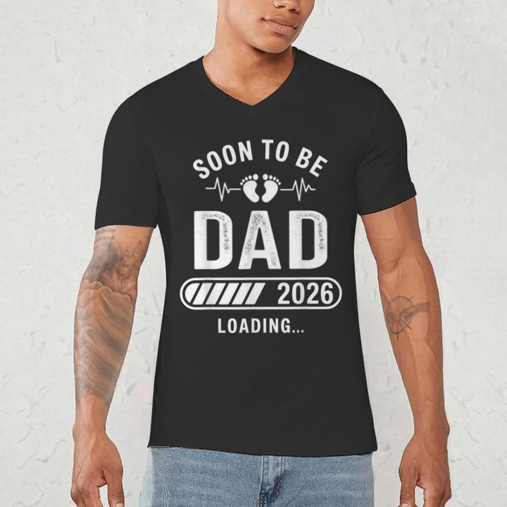 Soon To Be Dad 2026 Loading Men's V-Neck T-Shirt