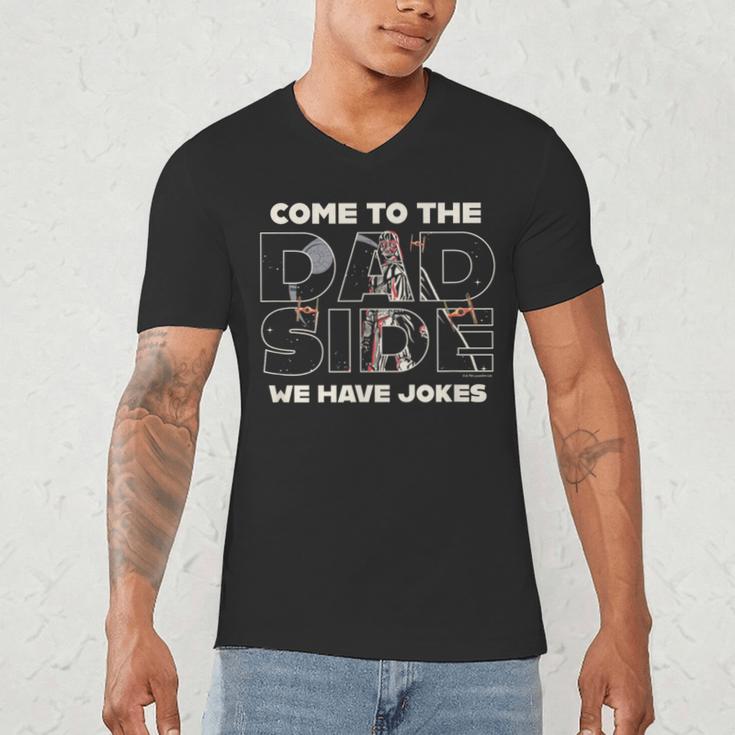 Star Wars Come To The Dad Side Men's V-Neck T-Shirt