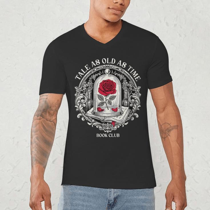 Tale As Old As Time Classic Book Lover Retro Men's V-Neck T-Shirt