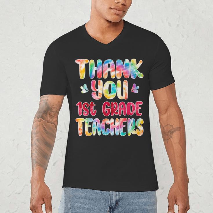 Thank You 1st Grade Teachers Graduation Last Day Of School Men's V-Neck T-Shirt