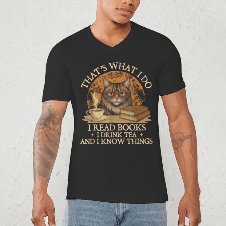 That’s What I Do I Read Books Reading Bookworm Reader Men's V-Neck T-Shirt That’s What I Do I Read Books Reading Bookworm Reader Men's V-Neck T-Shirt