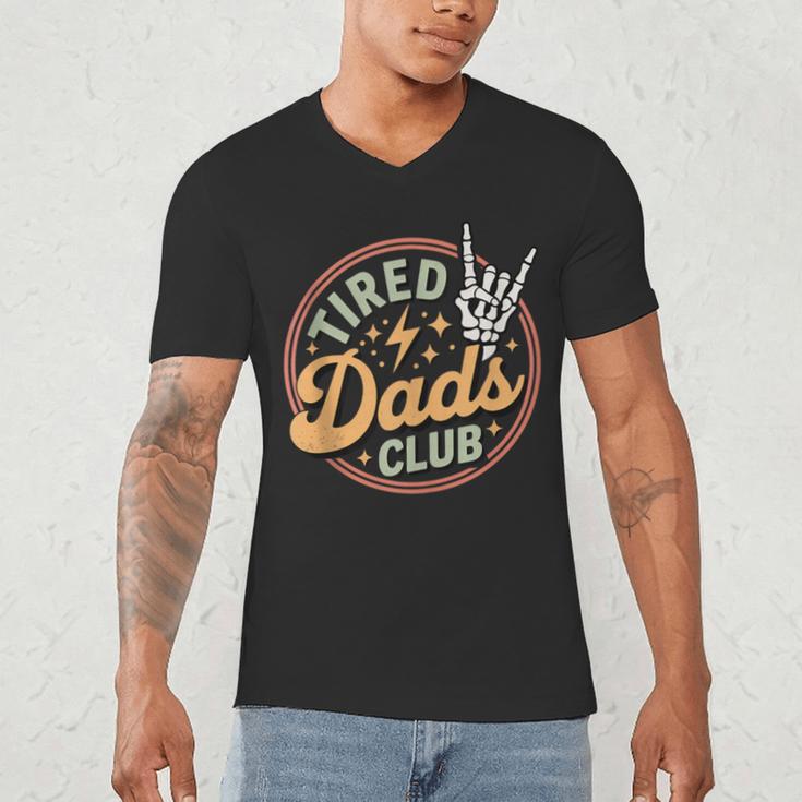 Tired Dads Club Men's V-Neck T-Shirt