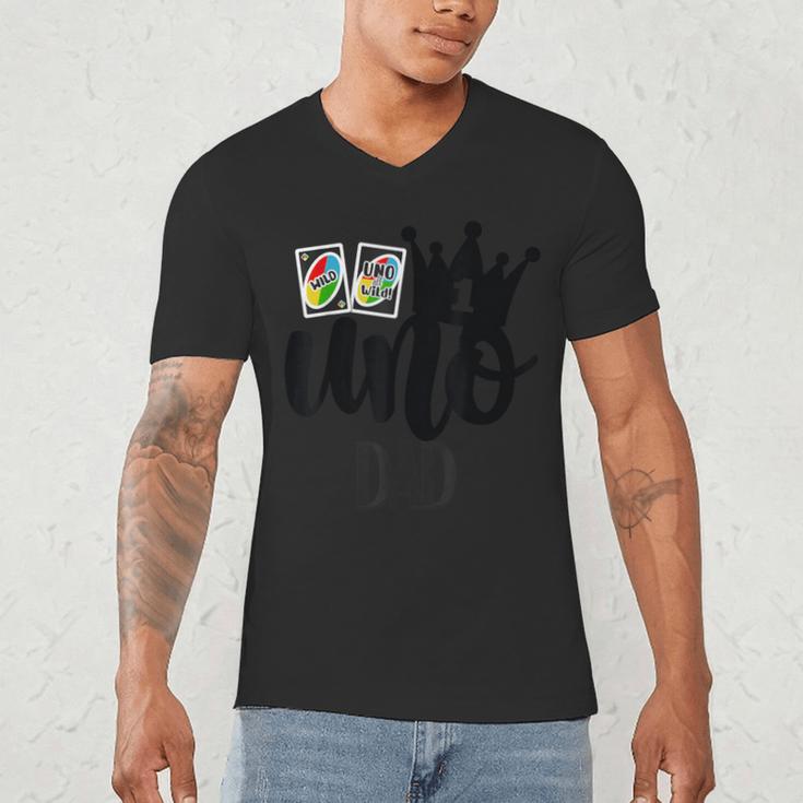 Uno 1st Birthday Dad Men's V-Neck T-Shirt