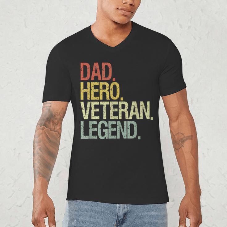 Veteran Dad Men's V-Neck T-Shirt