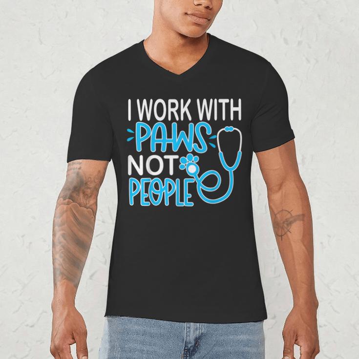 Veterinarian Vet Tech Week Graduation Thank You Birthday Men's V-Neck T-Shirt