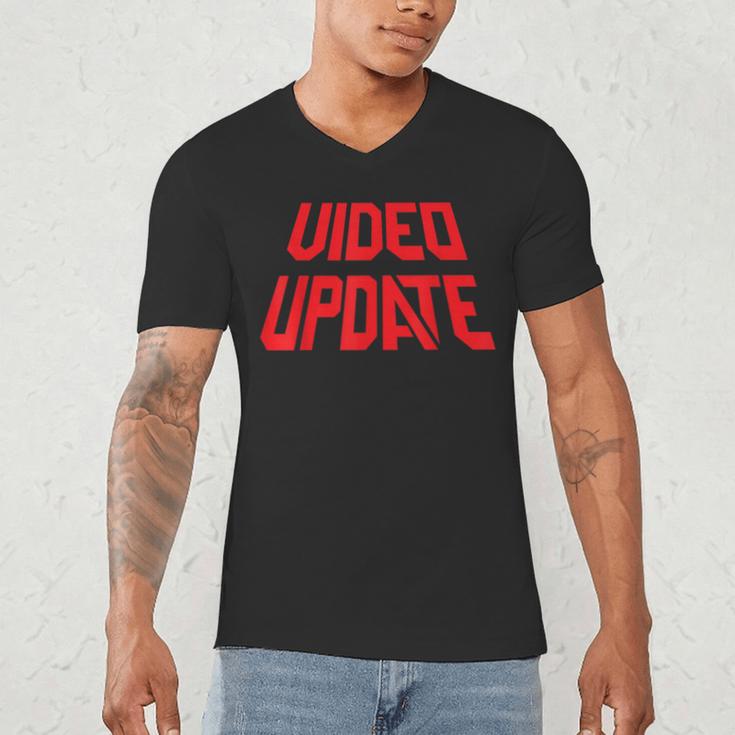 Vintage Video Update – 90s VHS Rental Nostalgia Minnesota Men's V-Neck T-Shirt
