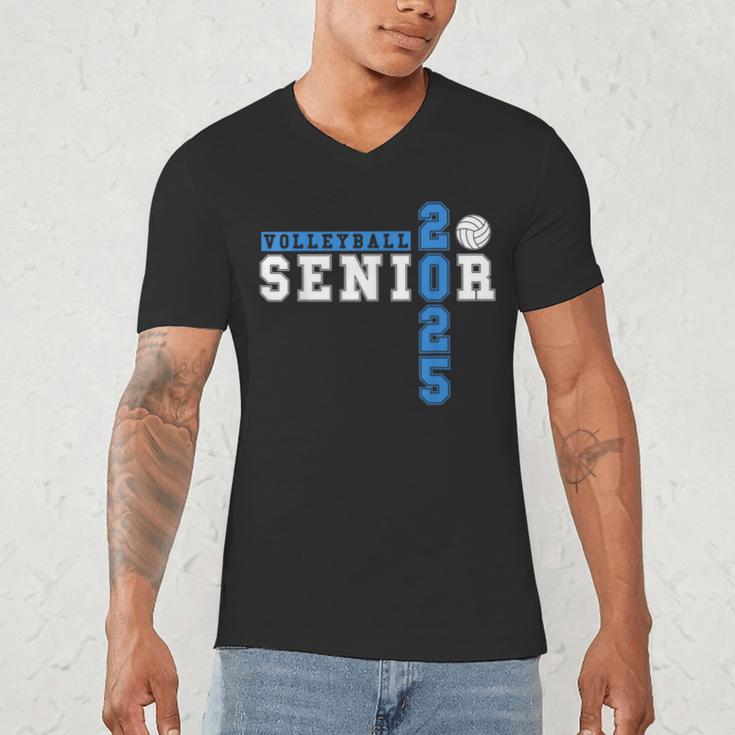 Volleyball Senior Night Volleyball Senior 2025 Graduation 23 Men's V-Neck T-Shirt