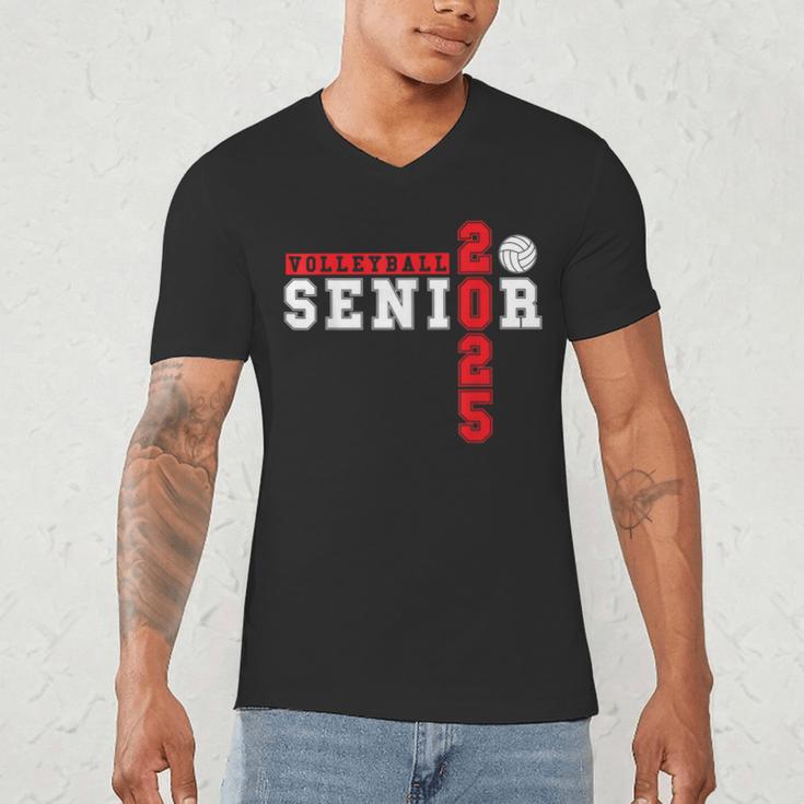 Volleyball Senior Night Volleyball Senior 2025 Graduation 5 Men's V-Neck T-Shirt
