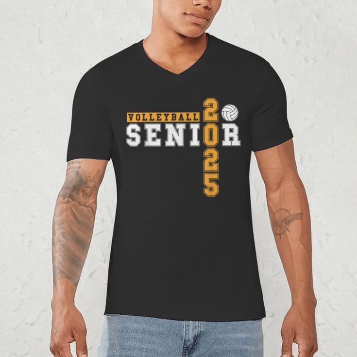Volleyball Senior Night Volleyball Senior 2025 Graduation 8 Men's V-Neck T-Shirt