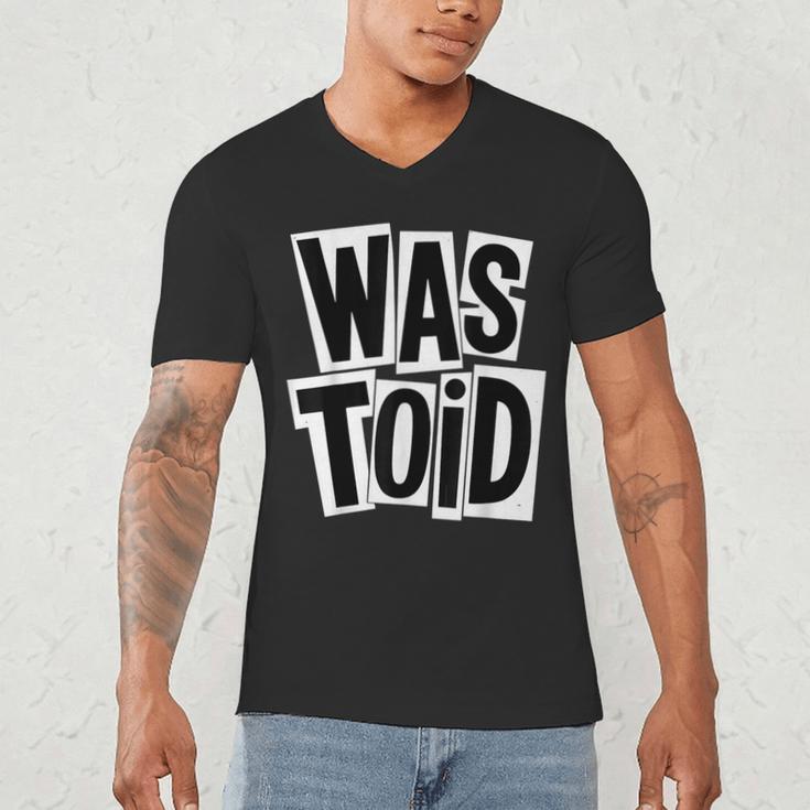 Wastoid 80s Slang Retro Teen Quote Gen X Nostalgia Men's V-Neck T-Shirt Wastoid 80s Slang Retro Teen Quote Gen X Nostalgia Men's V-Neck T-Shirt
