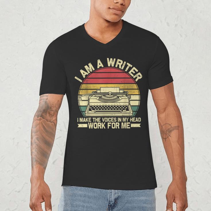 Writer Shirt Men Women Author Book Novelist Poet Men's V-Neck T-Shirt