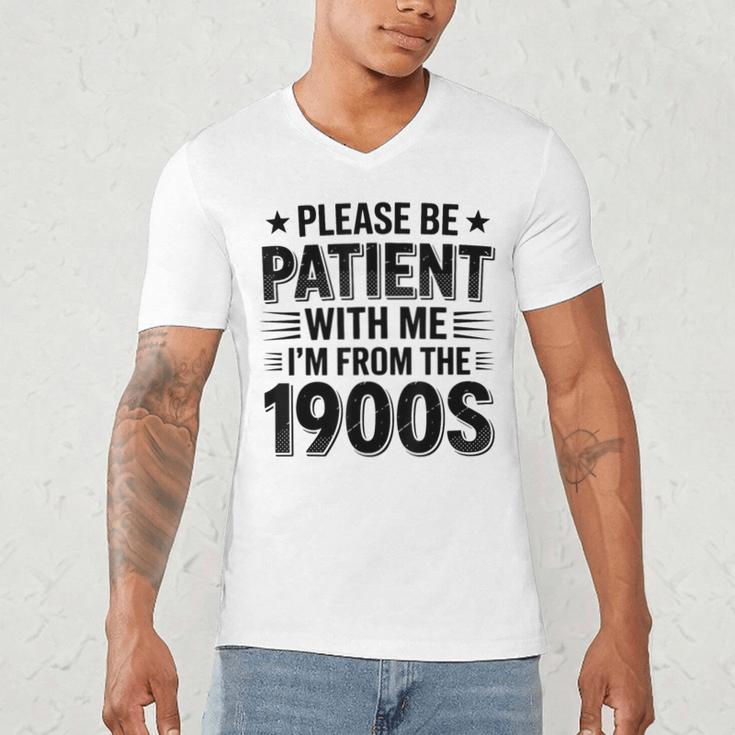 1900s Generation – Nostalgia Graphic Men's V-Neck T-Shirt