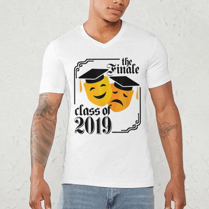 2020 Graduation Shirt Theater Drama Tshirt Senior Men's V-Neck T-Shirt