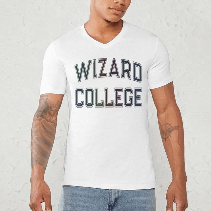 Antisocial WIZARD COLLEGE Introvert Don't Call Me Men's V-Neck T-Shirt Antisocial WIZARD COLLEGE Introvert Don't Call Me Men's V-Neck T-Shirt