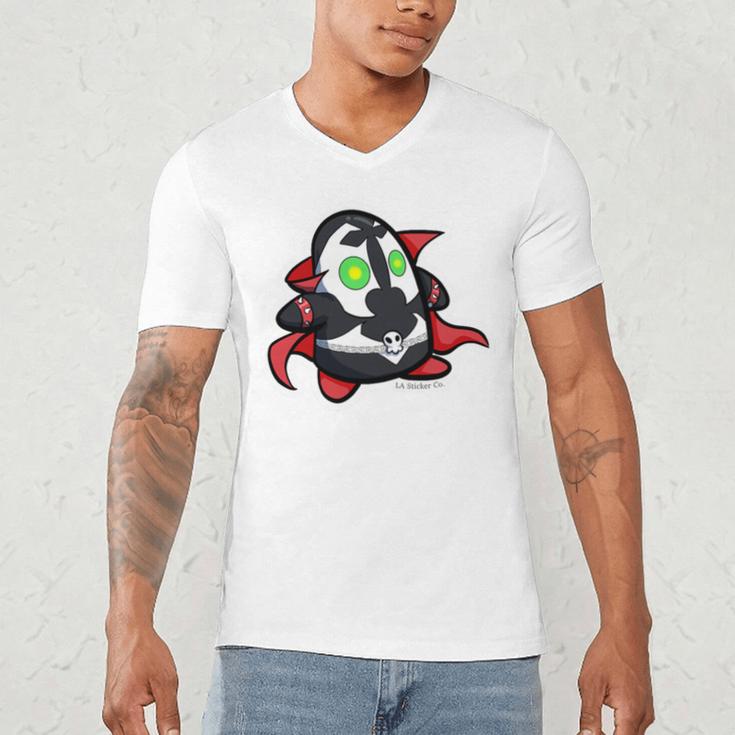 BODO Spawn Character Comic Book Shirt Premium Tri-Blend Men's V-Neck T-Shirt