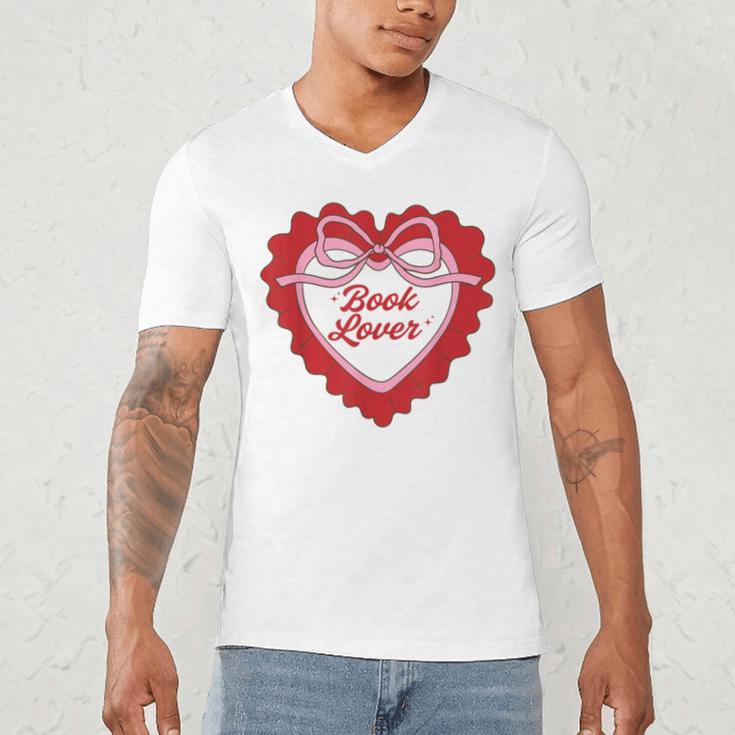 Book Lover Men's V-Neck T-Shirt