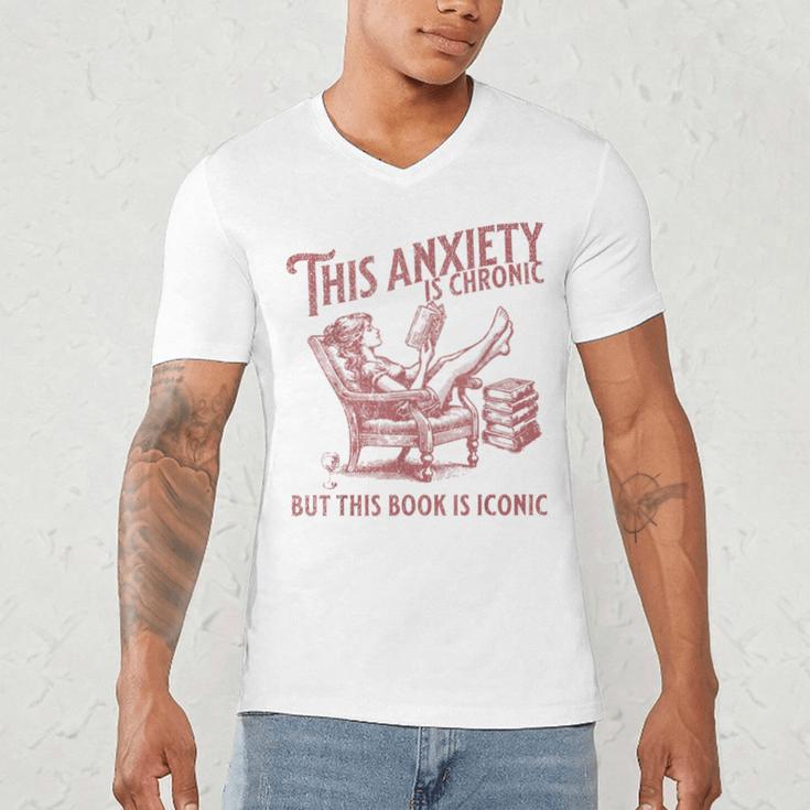 Bookish Graphic For Book Lover Reader Girl Women Men's V-Neck T-Shirt Bookish Graphic For Book Lover Reader Girl Women Men's V-Neck T-Shirt