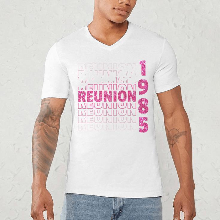 Class Of 1985 Reunion 85 Graduation Reunion 1985 Men's V-Neck T-Shirt