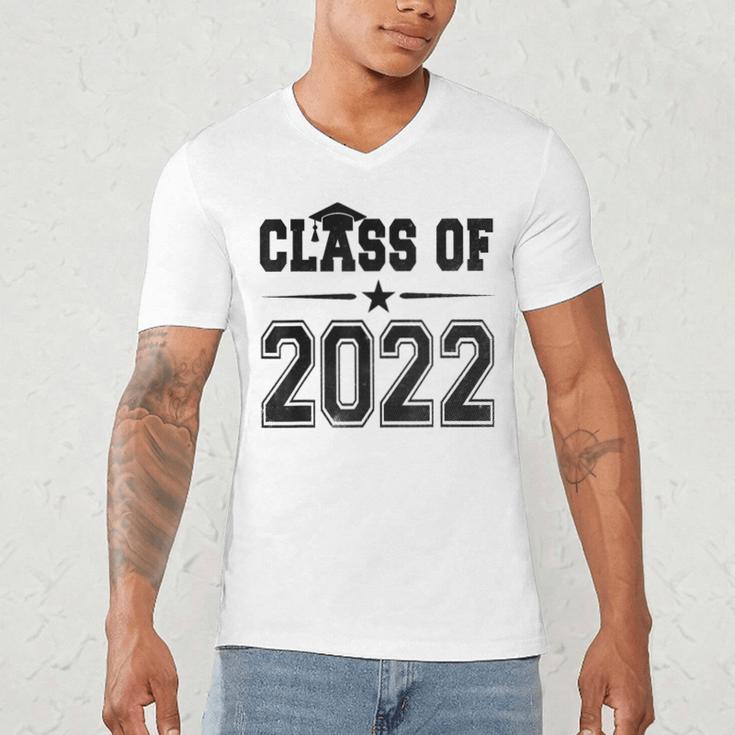 Class Of 2022 Shirt Graduation Men's V-Neck T-Shirt