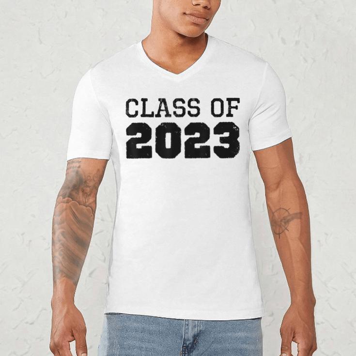 Class Of 2023 Future Graduation Vintage T-Shirt Men's V-Neck T-Shirt