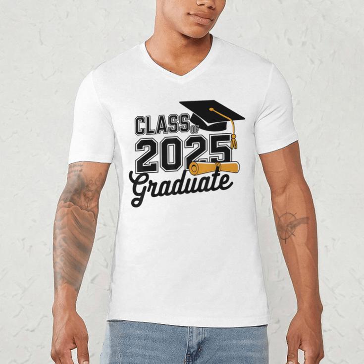 Class Of 2025 Graduate 2025 Graduation Senior 2025 Men's V-Neck T-Shirt