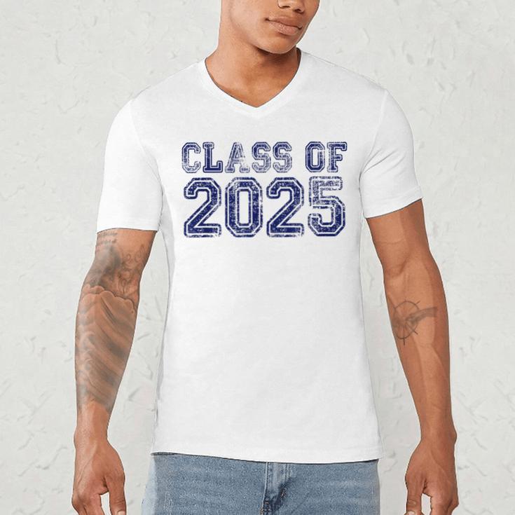 Class Of 2025 Grow With Me Future Graduation Year Men's V-Neck T-Shirt