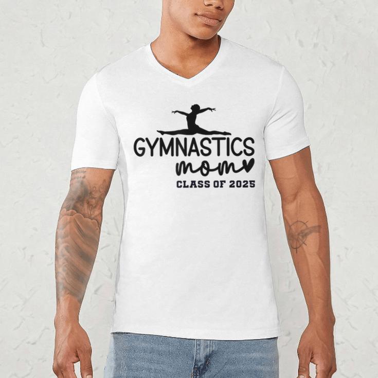 Class Of 2025 Gymnastics Mom Senior Gymnast Graduation Men's V-Neck T-Shirt