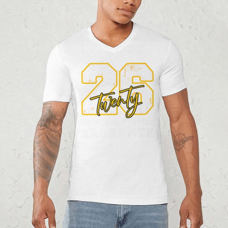 Criminal Justice Graduate Graduated Class Of 2026 Graduation Premium Men's V-Neck T-Shirt