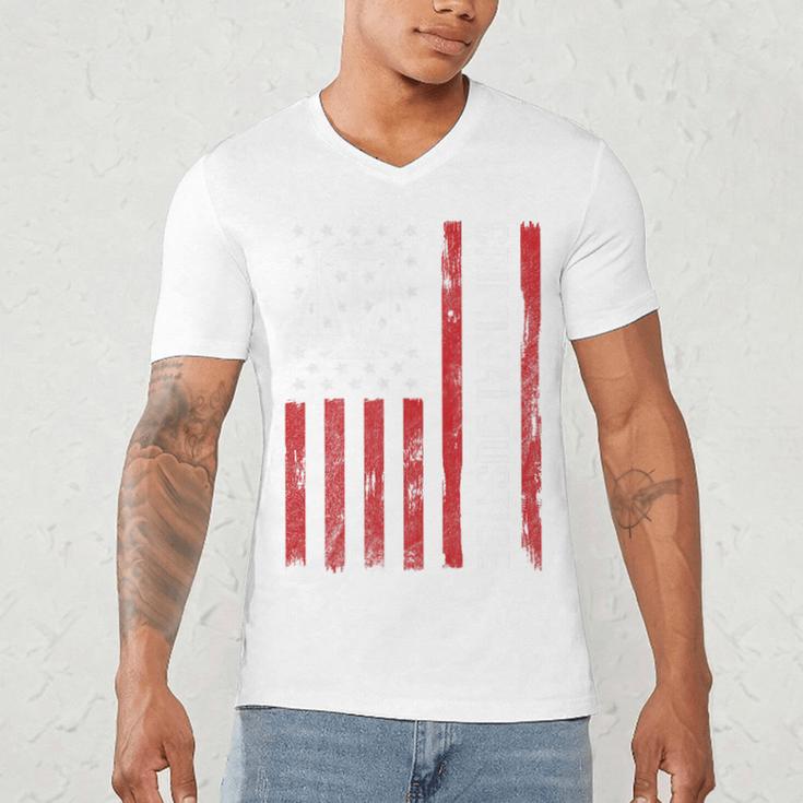 Criminal Justice Major College Student Graduate Graduation Premium Men's V-Neck T-Shirt