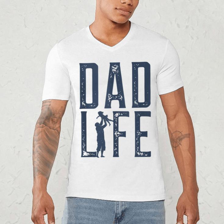 Dad Life Girl Dad Men's V-Neck T-Shirt