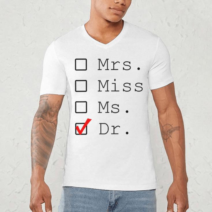 Doctor Graduation Men's V-Neck T-Shirt