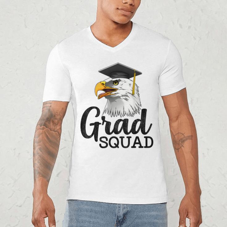 Eagle Grad Squad Class Of 2019 Graduation Men's V-Neck T-Shirt