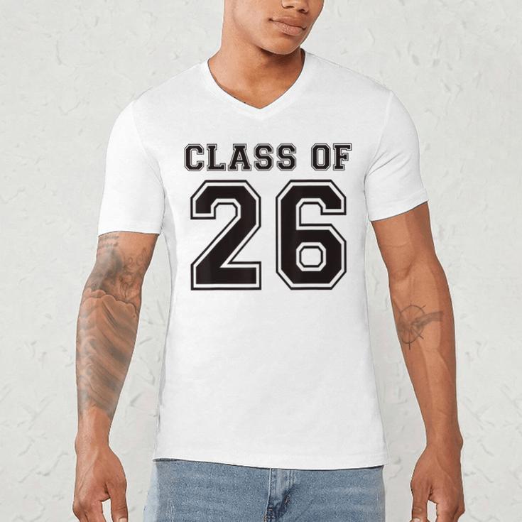 Freshman Class Of 2026 High School Senior Graduation Men's V-Neck T-Shirt