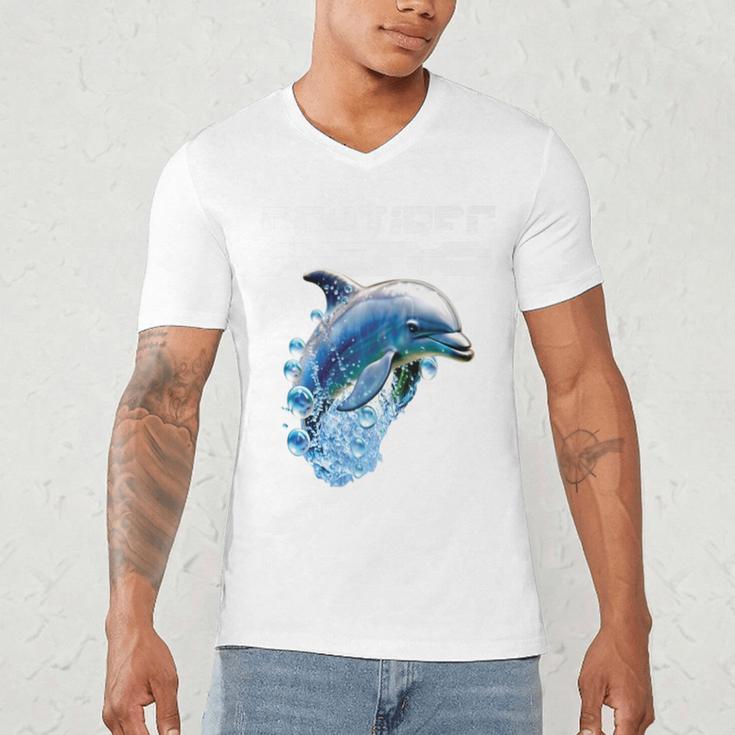 Frutiger Aero Splashy Dolphin Y2k Aesthetic Graphic Premium Men's V-Neck T-Shirt Frutiger Aero Splashy Dolphin Y2k Aesthetic Graphic Premium Men's V-Neck T-Shirt