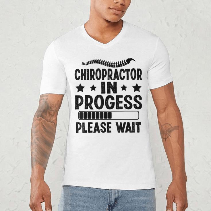 Future Chiropractor Graduation Chiropractic Student Graduate Men's V-Neck T-Shirt