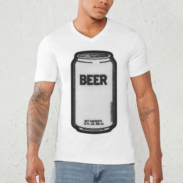 Generic Beer 1980s 80s Nostalgia Premium Tri-Blend Men's V-Neck T-Shirt