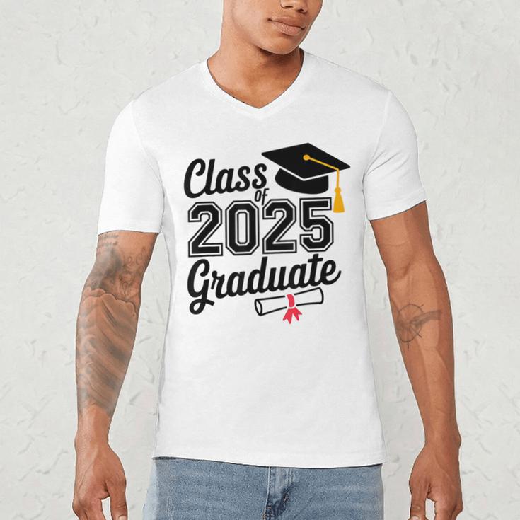 Graduation 2025 Senior 2025 Class Of 2025 Graduate Men's V-Neck T-Shirt