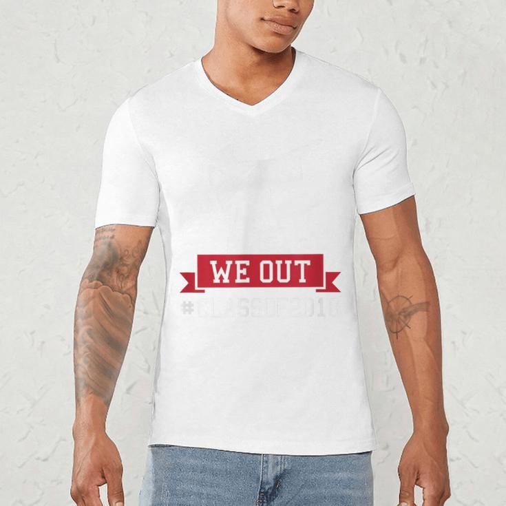 Graduation Class 2018 Dabbing College Grad Shirt Men's V-Neck T-Shirt