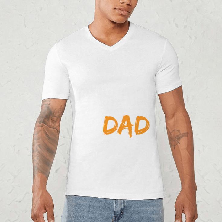 Gymnastics Dad For Gymnastic Father Parents Men's V-Neck T-Shirt Gymnastics Dad For Gymnastic Father Parents Men's V-Neck T-Shirt
